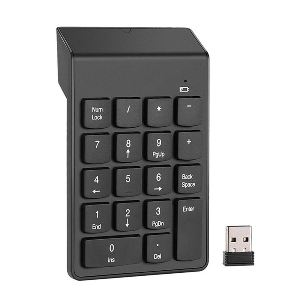 Gaming Keyboard Mini - 18 Keys 2.4G Wireless Keyboard Mini