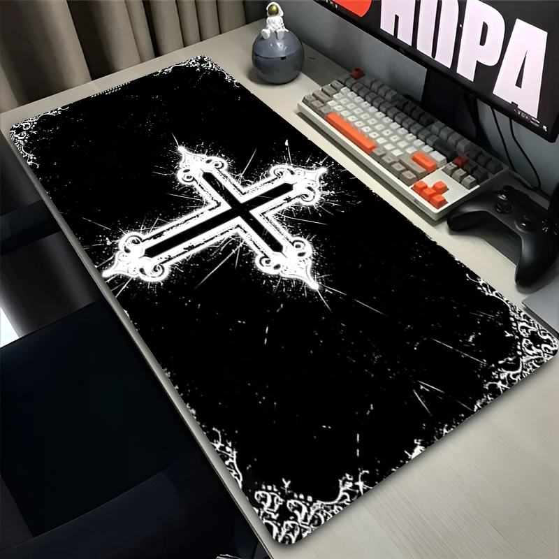 Keyboard Gaming Black - Popular Mouse Pad Gothic style keyboard