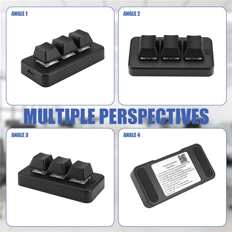 MK321 Progammable Macro Mini K - Gaming Keyboard Mini 评论和价格