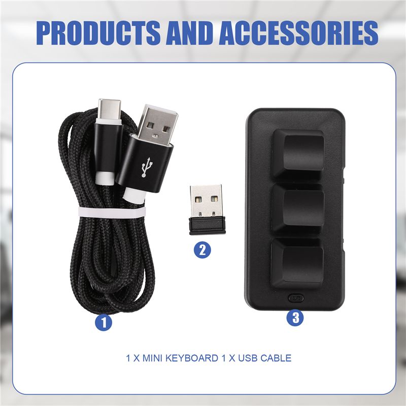 MK321 Progammable Macro Mini K - Gaming Keyboard Mini 评论和价格