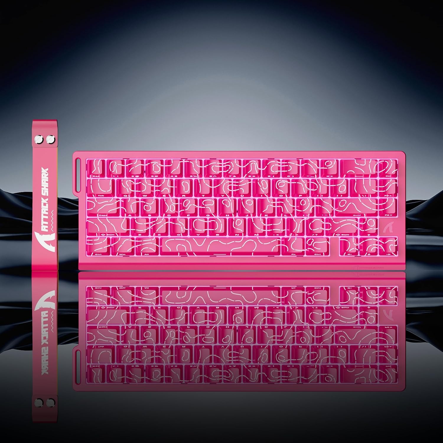 ATTACK SHARK X68 HE 8000Hz Rap - Keyboard Gaming Mac 评论和价格