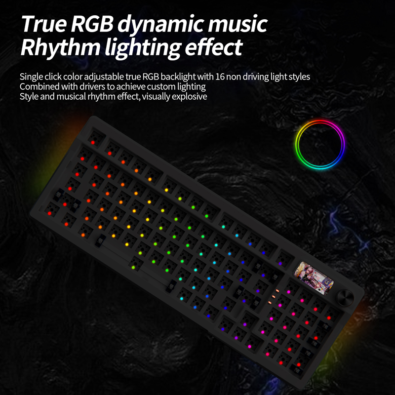 YINDIAOY95 Mechanical Keyboard - Keyboard Gaming Transparent 评论和价格