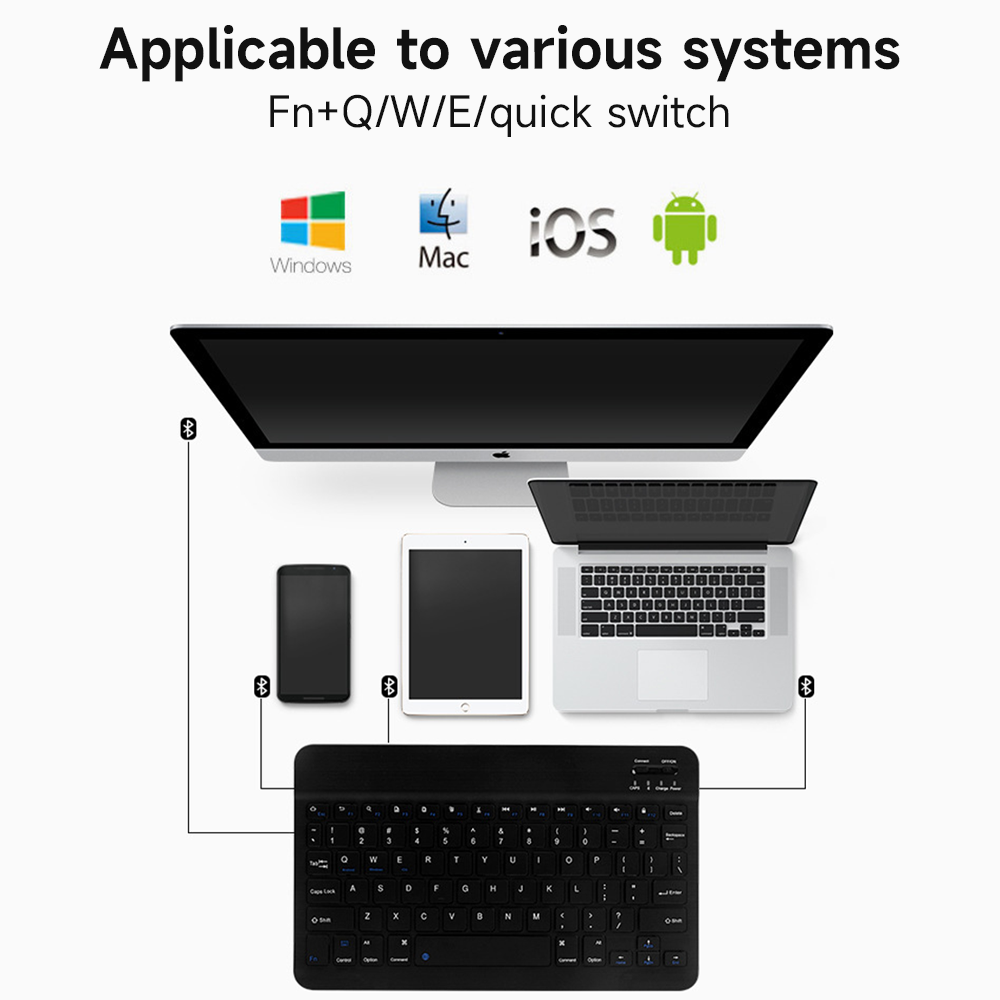 Bluetooth Keyboard for IOS And - Gaming Keyboard Wireless 评论和价格