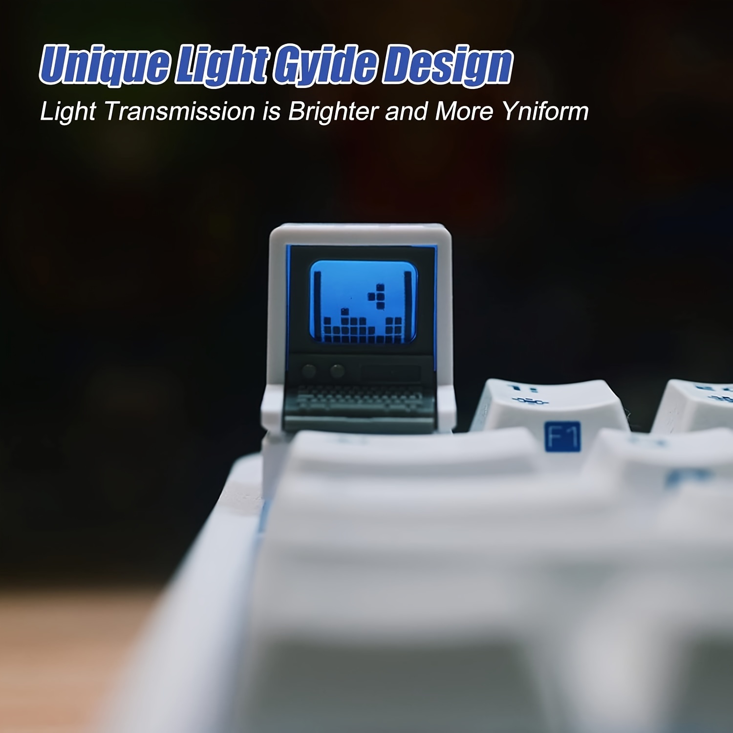 Retro Mac-Inspired Keycaps Dou - Keyboard Gaming Mac 评论和价格