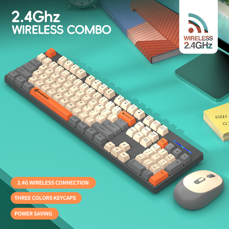 Shipadoo 2.4G USB Wireless/Wir - Gaming Keyboard Mouse And Headset Combo 评论和价格