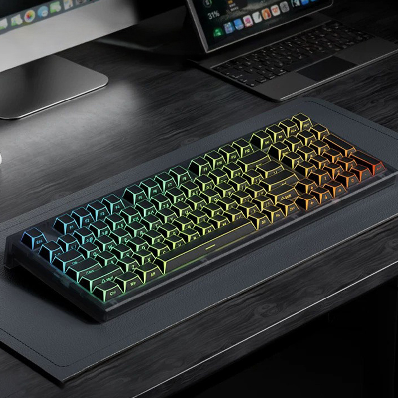 Black Shadow Fold Side Print S - Keyboard Gaming Black 评论和价格