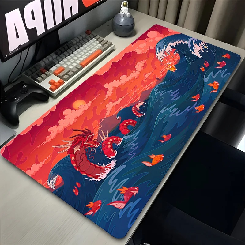 Huge Waves Japan Anime Mouse P - Gaming Keyboard Top 评论和价格
