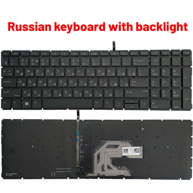 NEW Russian/US/UK/Spanish/Lati - Gaming Keyboard Hp 评论和价格