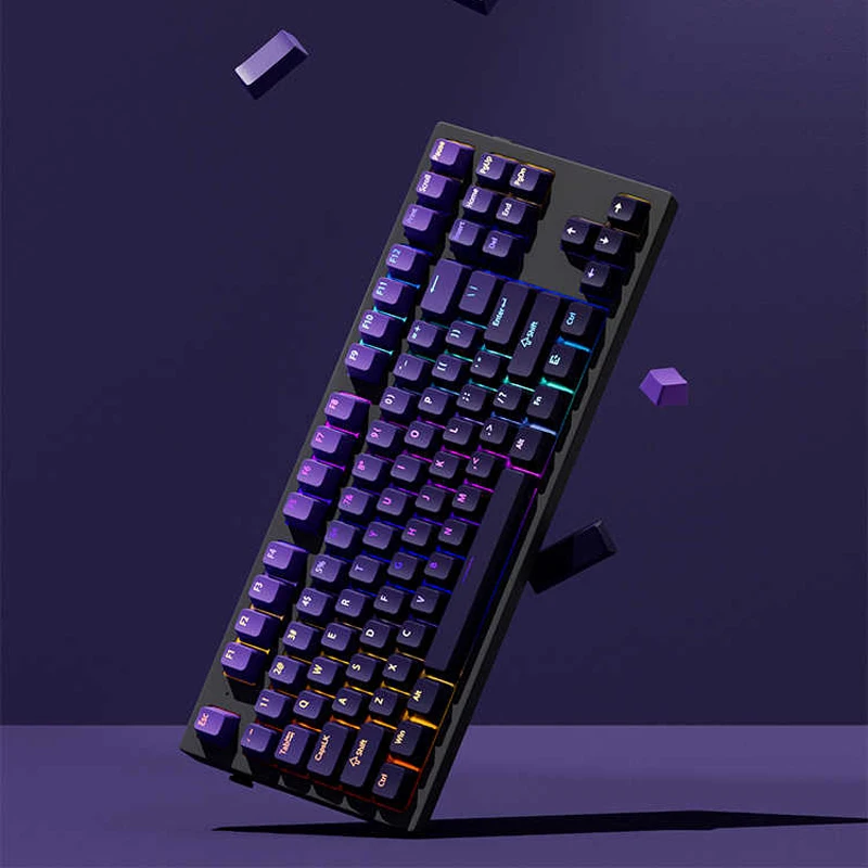 Custom Gradient Violet OEM Pro - Gaming Keyboard Top 评论和价格