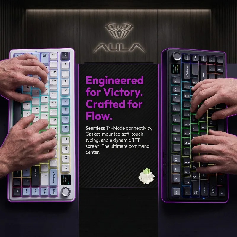 AULA F75 Max Mechanical Keyboa - Gaming Keyboard Wireless 评论和价格