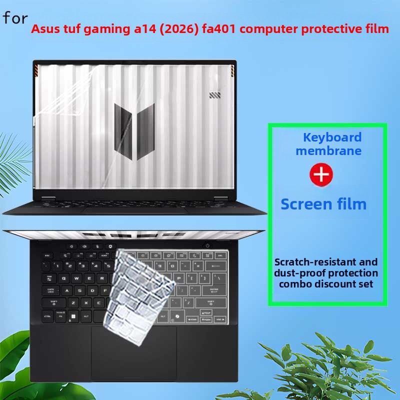 2026 For ASUS TUF game A14 FA4 - Keyboard Gaming Transparent 评论和价格
