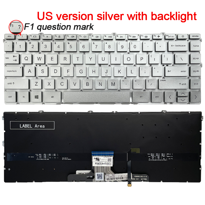 US/SP Laptop keyboard For HP P - Gaming Keyboard Hp 评论和价格