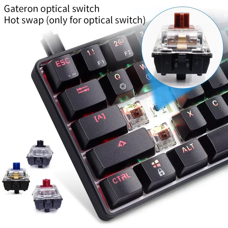 Dropshipping Skyloong Gk61 Sk6 - Gaming Keyboard Mechanical 评论和价格
