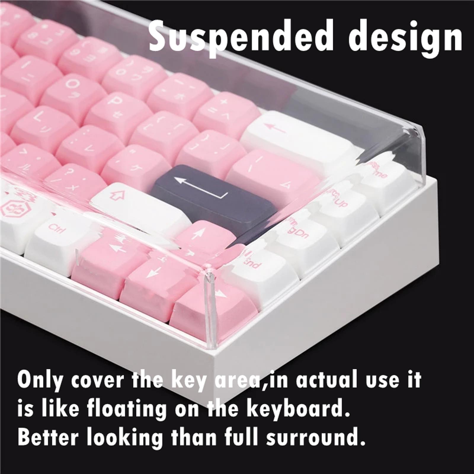 Acrylic Mechanical Keyboard Du - Keyboard Gaming Transparent 评论和价格