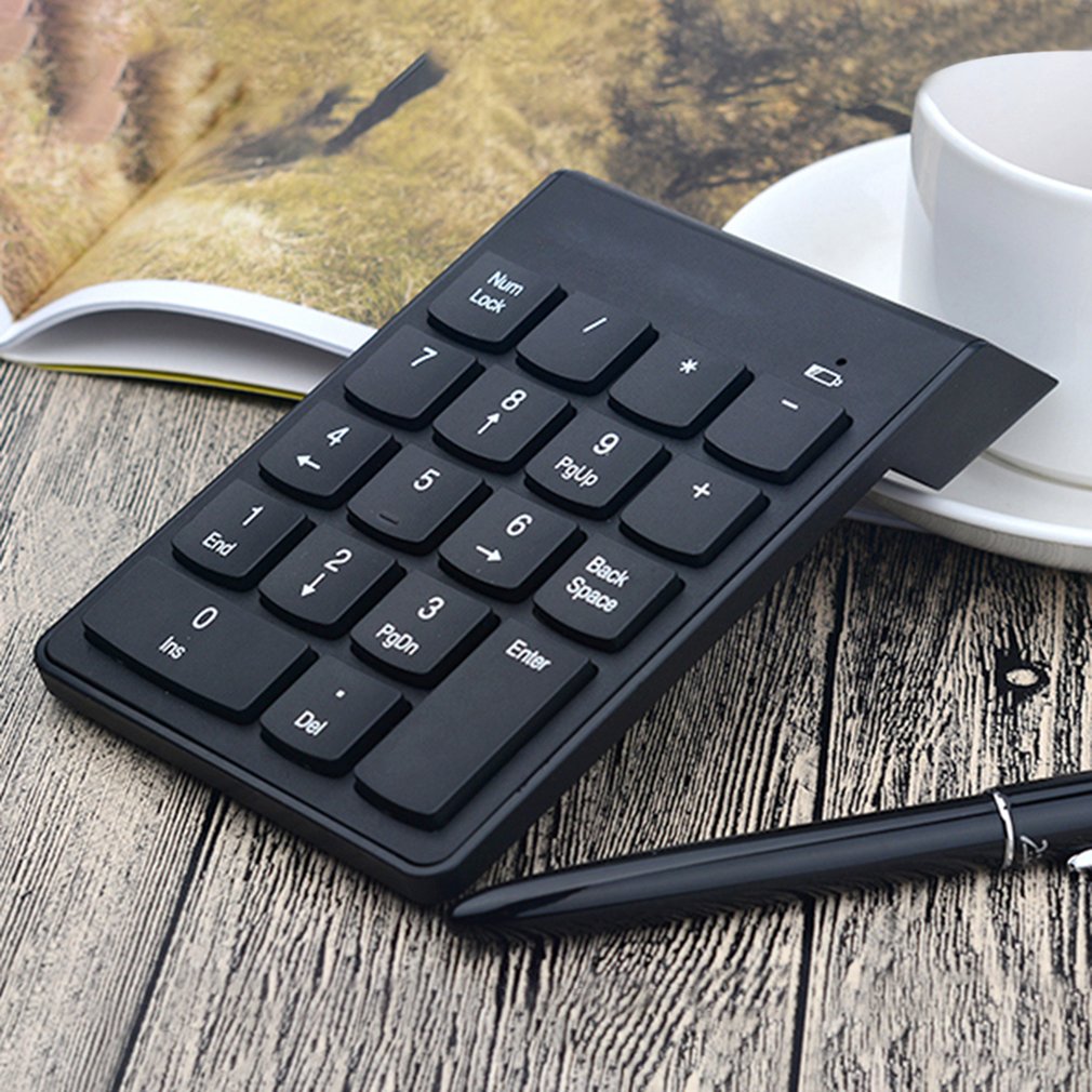 18 Keys 2.4G Wireless Keyboard - Gaming Keyboard Mini 评论和价格