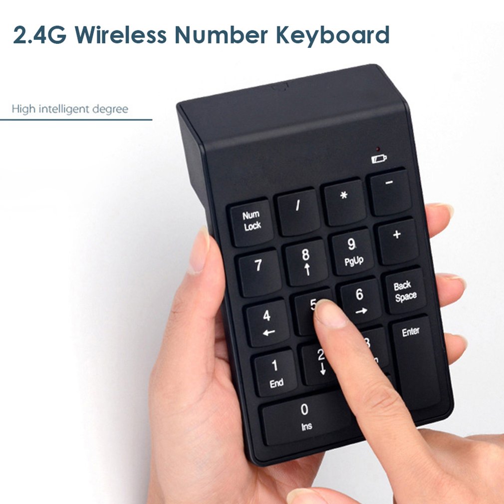 18 Keys 2.4G Wireless Keyboard - Gaming Keyboard Mini 评论和价格