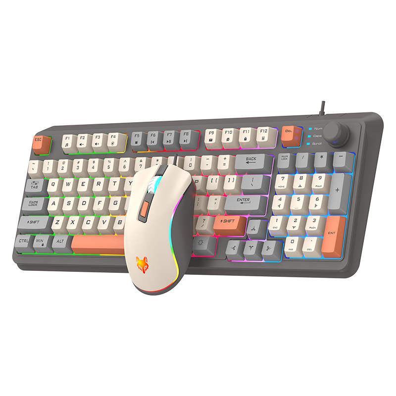 K820 USB Wired Game Keyboard M - Gaming Keyboard Mouse And Headset Combo 评论和价格