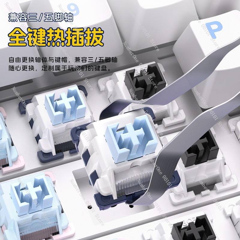 Aluminum Alloy Mechanical Keyb - Gaming Keyboard Wireless 评论和价格