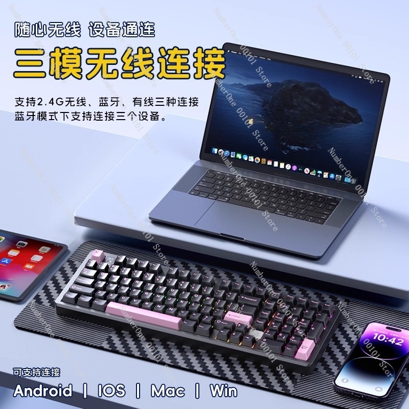 Aluminum Alloy Mechanical Keyb - Gaming Keyboard Wireless 评论和价格