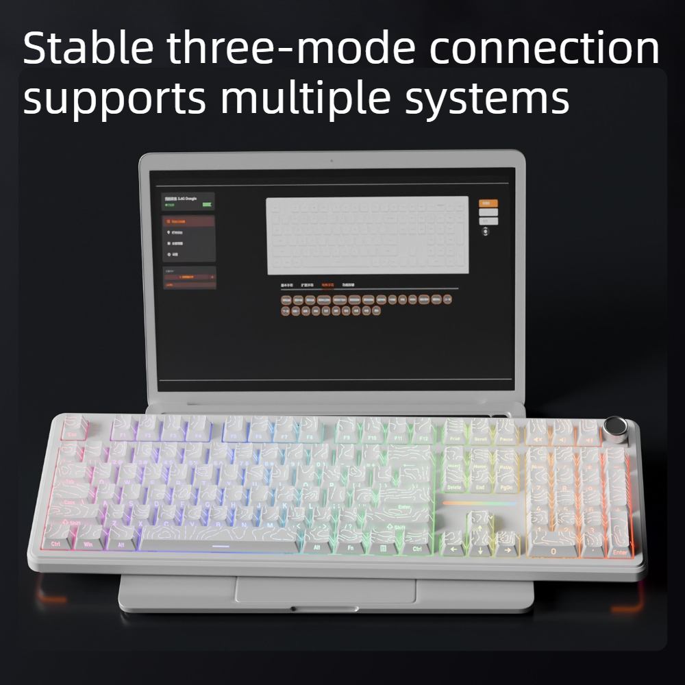 EWEADN DK108 Wireless Mechanic - Keyboard Gaming Mac 评论和价格