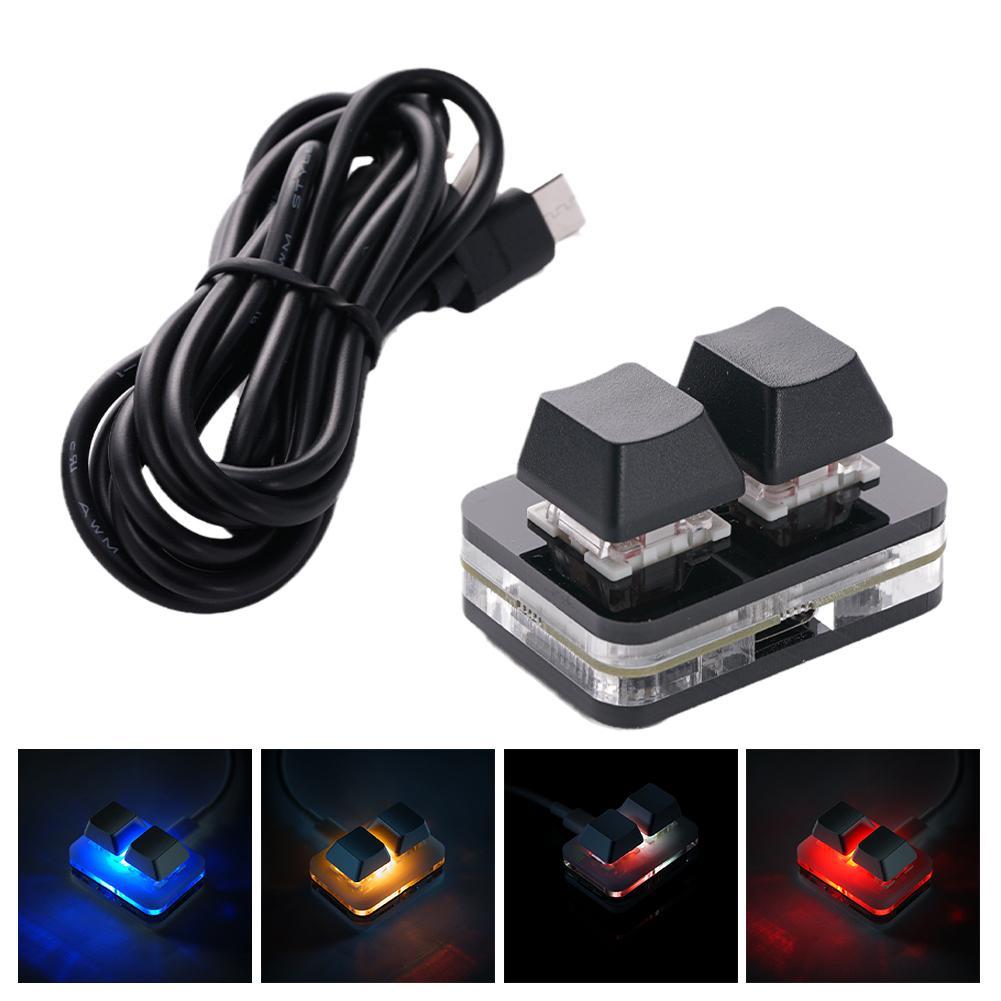 MacroUSB Custom Mechanical Key - Gaming Keyboard Mini 评论和价格