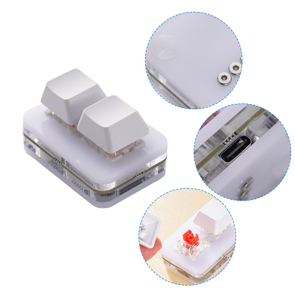 MacroUSB Custom Mechanical Key - Gaming Keyboard Mini 评论和价格