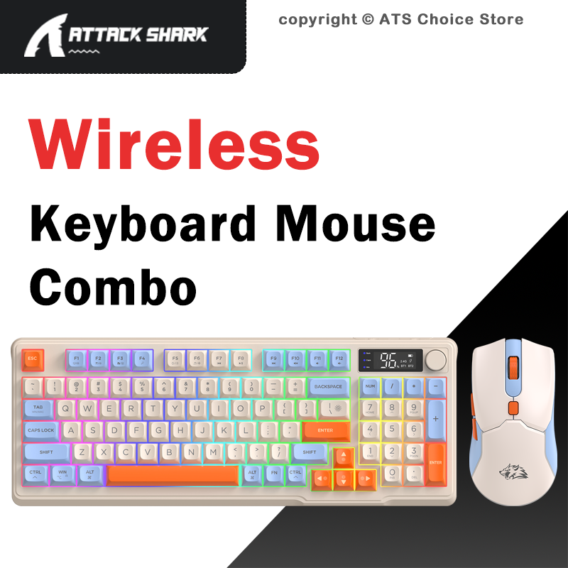 FREEWOLF T96 Wireless Keyboard - Gaming Keyboard And Mouse Set 评论和价格