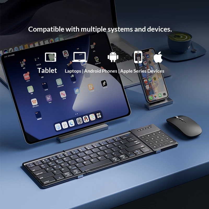Mengzu Tri Fold Wireless Bluet - Gaming Keyboard Wireless 评论和价格