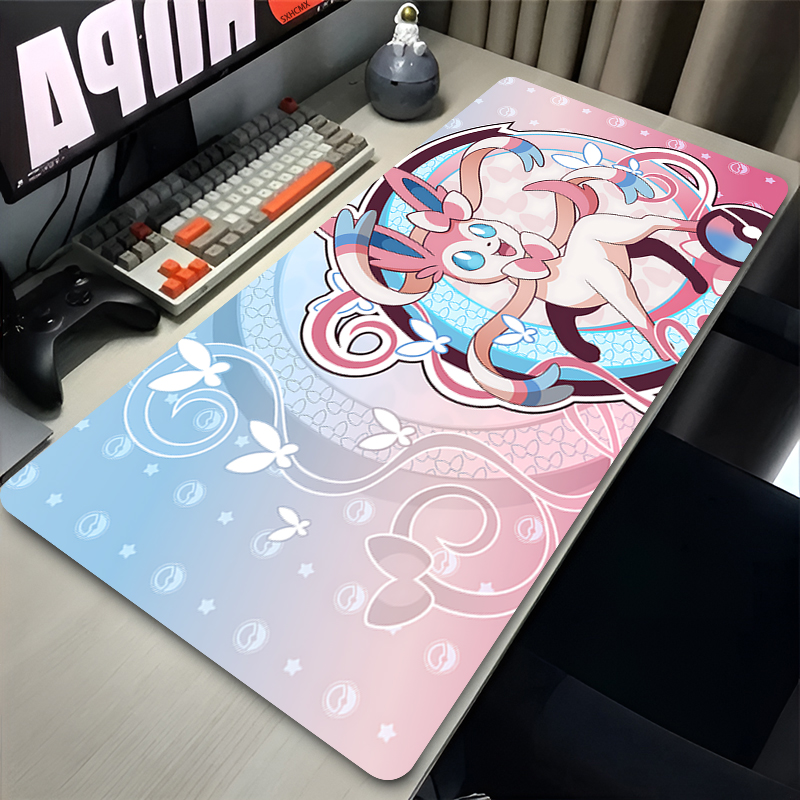 Large Pink Cute Mousepad XXL G - Gaming Keyboard Top 评论和价格