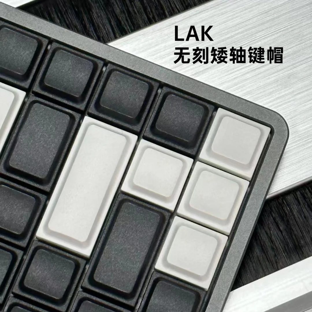LAK Low Profile Keycaps Set Co - Keyboard Gaming Black 评论和价格