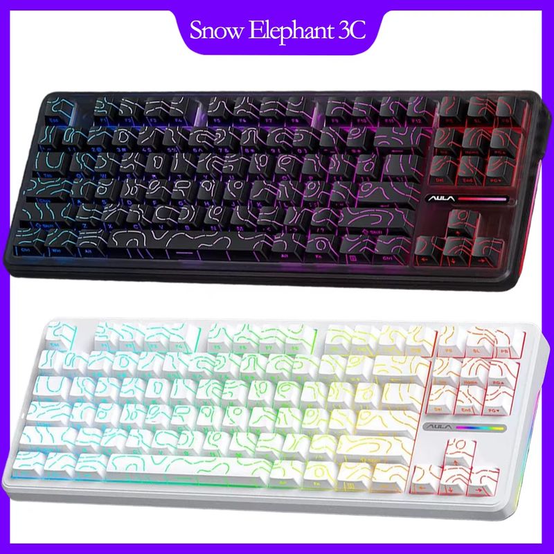 Aula F87 Wireless Mechanical K - Gaming Keyboard Tkl 评论和价格