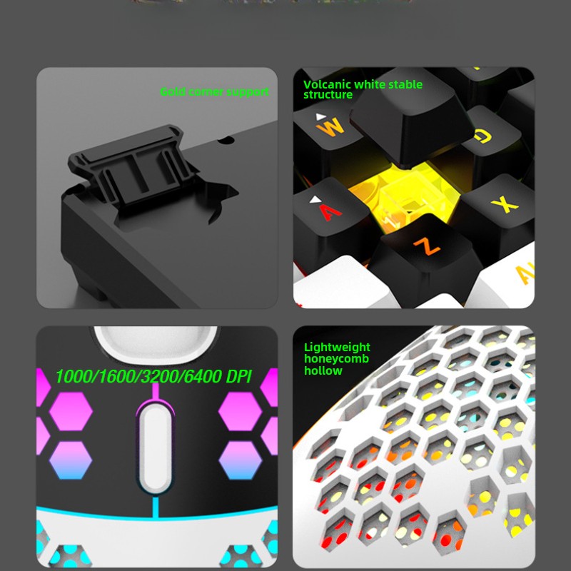 Keyboard and Mouse Sets 60% RG - Gaming Keyboard Mouse And Headset Combo 评论和价格